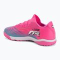 Încălțăminte de fotbal PUMA Future 9 Match Fusion TT poison pink/puma white/sun stream/bright aqua/puma black 3