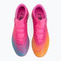 Încălțăminte de fotbal PUMA Future 9 Match Fusion TT poison pink/puma white/sun stream/bright aqua/puma black 5