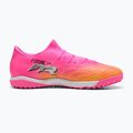 Încălțăminte de fotbal PUMA Future 9 Match Fusion TT poison pink/puma white/sun stream/bright aqua/puma black 2