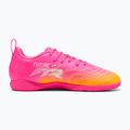 Încălțăminte de fotbal pentru copii PUMA Future 9 Play IT Jr poison pink/puma white/sun stream/bright aqua/puma black 2