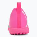 Încălțăminte de fotbal pentru copii PUMA Future 9 Play TT poison pink/puma white/sun stream/bright aqua/puma black 6