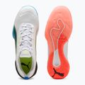 Încălțăminte de handbal PUMA Eliminate Nitro 4 Game On puma white/glowing red/ultra blue 12