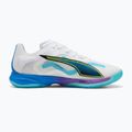 Încălțăminte de handbal PUMA Accelerate Nitro SQD 4 Game On puma white/glowing red/ultra blue 9