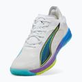 Încălțăminte de handbal PUMA Accelerate Nitro SQD 4 Game On puma white/glowing red/ultra blue 10