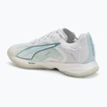 Încălțăminte de handbal pentru femei PUMA Accelerate Nitro SQD 4 Game On puma white/baltic sea blue/fresh water 3