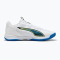 Încălțăminte de handbal PUMA Accelerate Turbo 4 Game On puma white/glowing red/ultra blue 9