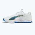 Încălțăminte de handbal PUMA Accelerate Pro 4 Game On puma white/glowing red/ultra blue 8
