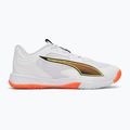 Încălțăminte de handbal PUMA Accelerate Pro 4 Game On puma white/glowing red/ultra blue 2