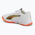 Încălțăminte de handbal PUMA Accelerate Pro 4 Game On puma white/glowing red/ultra blue 3