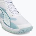 Încălțăminte de handbal PUMA Accelerate Pro 4 Game On puma white/baltic sea blue/fresh water 7