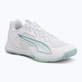 Încălțăminte de handbal PUMA Accelerate Pro 4 Game On puma white/baltic sea blue/fresh water