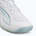 Încălțăminte de handbal PUMA Accelerate Pro 4 Game On puma white/baltic sea blue/fresh water 7