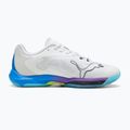 Încălțăminte de handbal PUMA Vantage Nitro Game On puma white/glowing red/ultra blue 9
