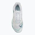 Încălțăminte de handbal pentru femei PUMA Vantage Nitro Game On puma white/baltic blue/fresh water 5