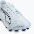 Încălțăminte de fotbal pentru copii PUMA Ultra 6 Play FG/AG Jr icy blue/puma white/blue jewel 7