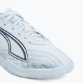 Încălțăminte de fotbal pentru copii PUMA Ultra 6 Play It Jr icy blue/puma white/blue jewel 7