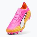 Încălțăminte de fotbal PUMA Ultra 6 Match FG/AG poison pink/puma white/sun stream/bright aqua/puma black 4