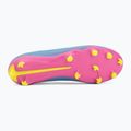 Încălțăminte de fotbal pentru copii PUMA Ultra 6 Match+ LL FG/AG Jr poison pink/puma white/sun stream/bright aqua/puma black 4