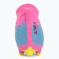 Încălțăminte de fotbal pentru copii PUMA Ultra 6 Match+ LL FG/AG Jr poison pink/puma white/sun stream/bright aqua/puma black 6