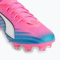 Încălțăminte de fotbal PUMA Ultra 6 Pro FG/AG poison pink/puma white/sunstream/bright aqua/puma black 7