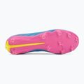 Încălțăminte de fotbal pentru copii PUMA Ultra 6 Pro Jr FG/AG poison pink/puma white/sunstream/bright aqua/puma black 4