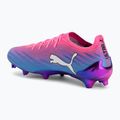 Încălțăminte de fotbal PUMA Ultra 6 Ultimate FG poison pink/puma white/sun stream/bright aqua/puma black 3