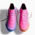 Încălțăminte de fotbal PUMA Ultra 6 Ultimate FG poison pink/puma white/sun stream/bright aqua/puma black 6