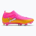 Încălțăminte de fotbal PUMA Ultra 6 Match + FG/AG poison pink/puma white/sun stream/bright aqua/puma black 2