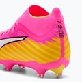 Încălțăminte de fotbal PUMA Ultra 6 Match + FG/AG poison pink/puma white/sun stream/bright aqua/puma black 6
