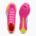 Încălțăminte de fotbal PUMA Ultra 6 Match TT poison pink/puma white/sun stream/bright aqua/puma black 3