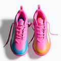 Încălțăminte de fotbal pentru copii PUMA Ultra 6 Play TT Jr poison pink/puma white/sun stream/bright aqua/puma black 5