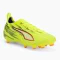 Încălțăminte de fotbal PUMA Ultra 6 Pro Jr FG/AG yellow alert/puma black/glowing red/lime squeeze