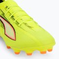 Încălțăminte de fotbal PUMA Ultra 6 Pro Jr FG/AG yellow alert/puma black/glowing red/lime squeeze 7