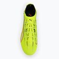 Încălțăminte de fotbal PUMA Ultra 6 Ultimate FG yellow alert/puma black/glowing red/lime squeeze 5