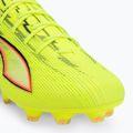 Încălțăminte de fotbal PUMA Ultra 6 Ultimate FG yellow alert/puma black/glowing red/lime squeeze 7