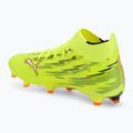 Încălțăminte de fotbal PUMA Ultra 6 Match + FG/AG yellow alert/puma black/glowing red/lime squeeze 3