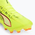 Încălțăminte de fotbal PUMA Ultra 6 Match + FG/AG yellow alert/puma black/glowing red/lime squeeze 7