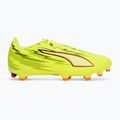 Încălțăminte de fotbal PUMA Ultra 6 Play FG/AG yellow alert/puma black/glowing red/lime squeeze 2