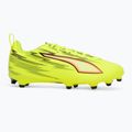 Încălțăminte de fotbal pentru copii PUMA Ultra 6 Play FG/AG Jr yellow alert/puma black/glowing red/lime squeeze 2
