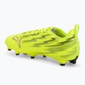 Încălțăminte de fotbal pentru copii PUMA Ultra 6 Play FG/AG Jr yellow alert/puma black/glowing red/lime squeeze 3