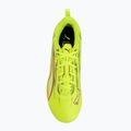 Încălțăminte de fotbal pentru copii PUMA Ultra 6 Play FG/AG Jr yellow alert/puma black/glowing red/lime squeeze 5