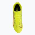 Încălțăminte de fotbal PUMA Ultra 6 Play+ FG/AG yellow alert/puma black/glowing red/lime squeeze 5