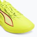 Încălțăminte de fotbal pentru copii PUMA Ultra 6 Play IT Jr yellow alert/puma black/glowing red/lime squeeze 7