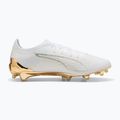 Încălțăminte de fotbal PUMA Ultra 6 Ultimate FG puma white/metallic gold/puma black 10
