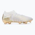 Încălțăminte de fotbal PUMA Future 9 Ultimate FG puma white/metallic gold 2