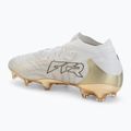 Încălțăminte de fotbal PUMA Future 9 Ultimate FG puma white/metallic gold 3