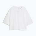 Tricou de antrenament damă PUMA x HYROX Cropped Lifestyle Tee alb