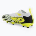 Încălțăminte de fotbal pentru copii PUMA Future 9 Match Creativity Fg/Ag Jr yellow alert/mint jelly/puma white/puma black 3