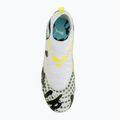 Încălțăminte de fotbal pentru copii PUMA Future 9 Match Creativity Fg/Ag Jr yellow alert/mint jelly/puma white/puma black 5