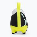 Încălțăminte de fotbal pentru copii PUMA Future 9 Match Creativity Fg/Ag Jr yellow alert/mint jelly/puma white/puma black 6